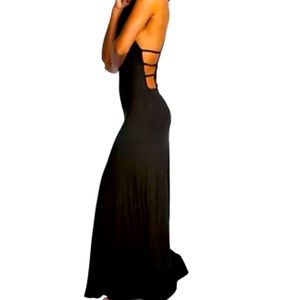 Boohoo cutout maxi dress